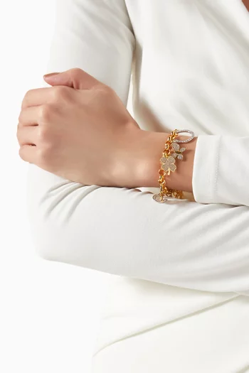 Lucky Charm Statement Bracelet
