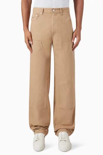 Relaxed Carpenter Pants in Cotton