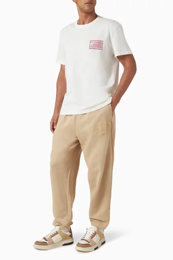Vintage Varsity Jogger Pants in Cotton