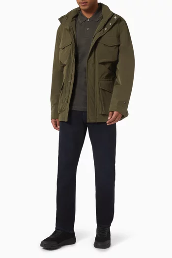 Water-repellent Packable Jacket in Recyled Polyester