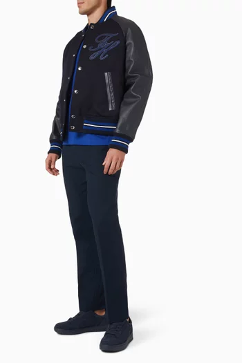 Varsity Jacket in Wool