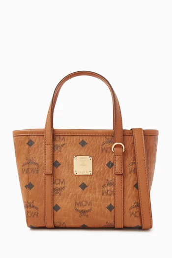 Mcm small tote outlet