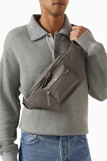 Fursten Belt Bag in Embossed Leather