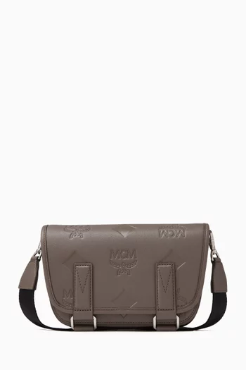Aren Messenger Bag in Monogram Leather