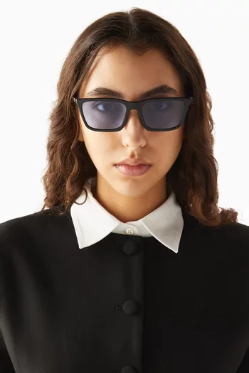 D-frame Sunglasses in Acetate