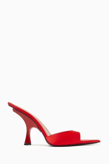 Ester 95 Mules in Satin