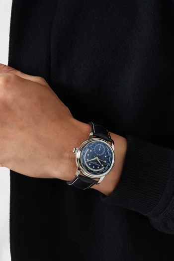 Classic Worldtimer Quartz Watch, 42mm