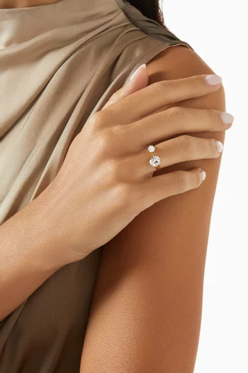 خاتم مونارك نحاس مطلي ذهب عيار 14