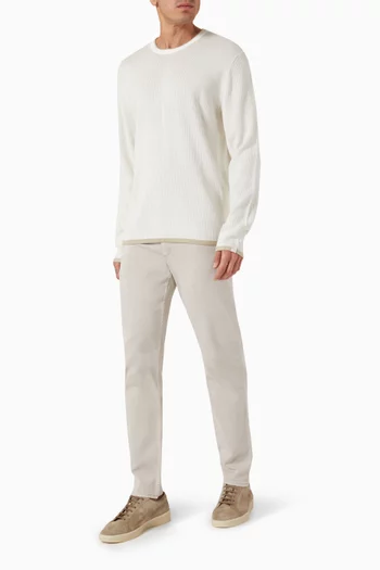 Harvey Crewneck Sweater in Knit