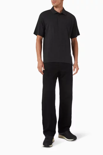 Classic Flame Polo T-shirt in Cotton