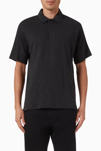 Classic Flame Polo T-shirt in Cotton