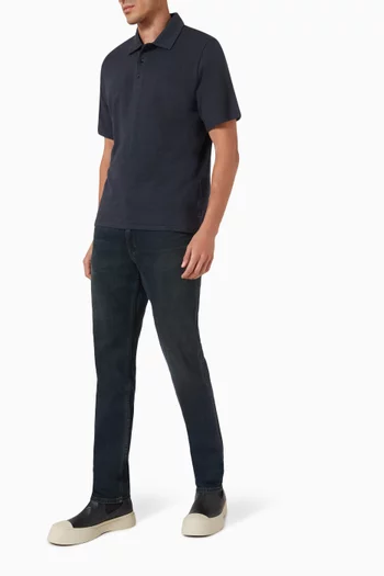 Classic Flame Polo T-shirt in Cotton