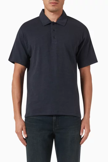 Classic Flame Polo T-shirt in Cotton