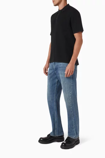 Harvey Polo T-shirt in Cotton-knit