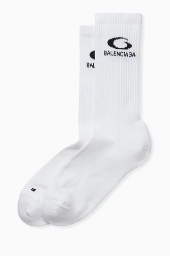 Loop Sports Icon Socks in Stretch-cotton