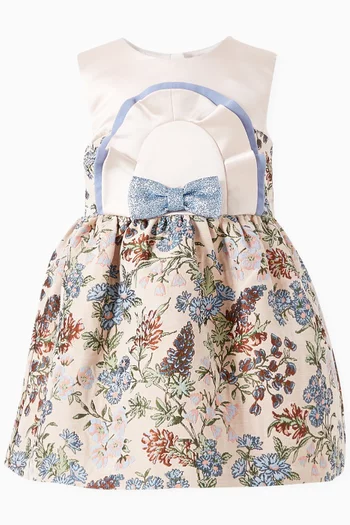 Ruffle Bib Bodice Dress & Bloomers