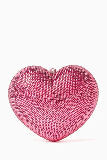 L'amour Petit Coeur Crystal-embellished Bag