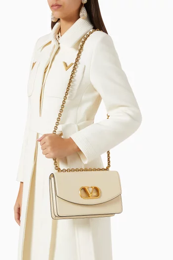 Vain Shoulder Bag in Shiny Calfskin