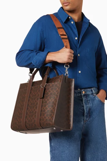 Wesley Tote Bag in Signature Canvas