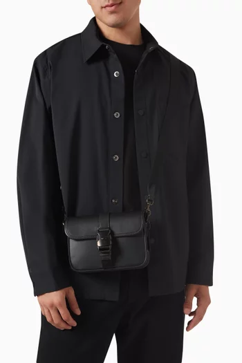 League 19 Crossbody Bag in Leather