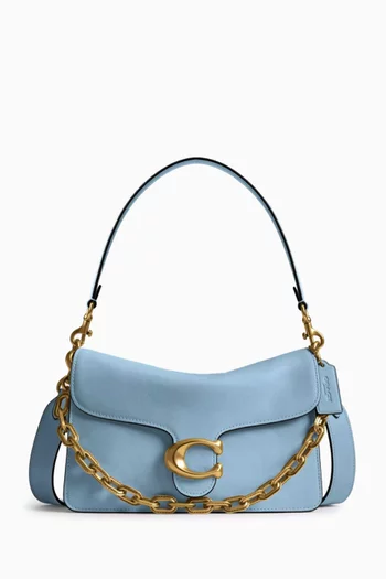 Tabby Chain Shoulder Bag in Leather