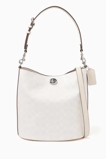 Willow Bucket Bag in Signature Canvas