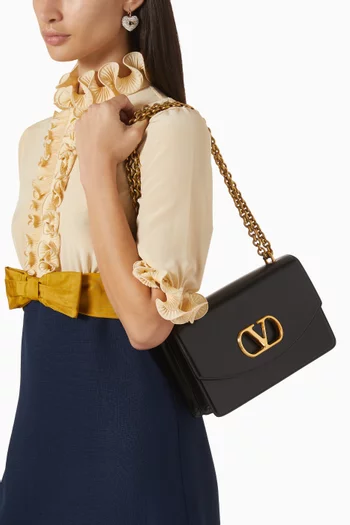 Vain Shoulder Bag in Shiny Calfskin