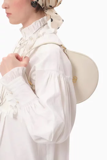 Mini VLOGO Signature Shoulder Bag in Grainy Calfskin