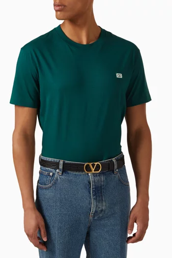 VLOGO Signature Belt in Calfskin, 30mm
