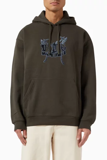 Classic Small Logo Hoodie in Cotton