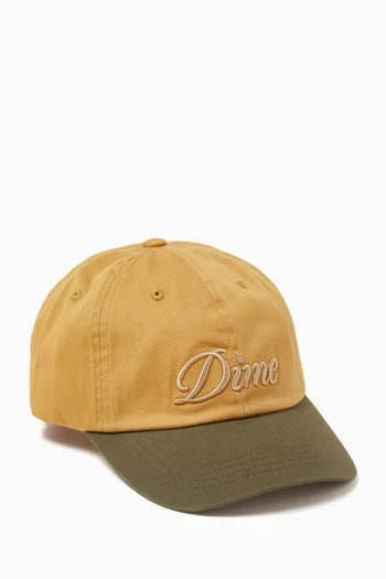 Cursive Low Pro Cap in Cotton