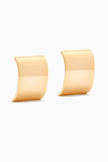 The Sonya Earrings in 18kt Gold-plated Sterling Silver