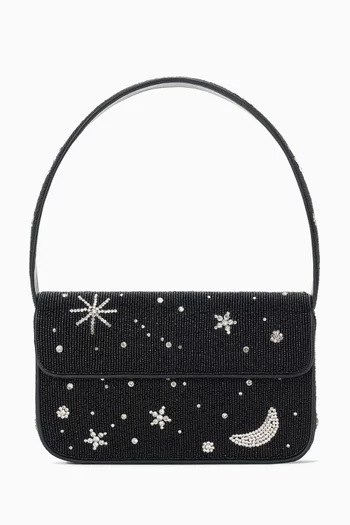 Tommy Starry Night Beaded Shoulder Bag