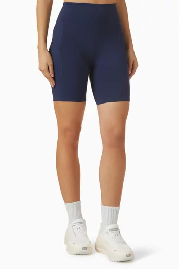 One High-waist Biker Shorts