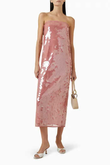 Casey Sequin-embellished Maxi Dress