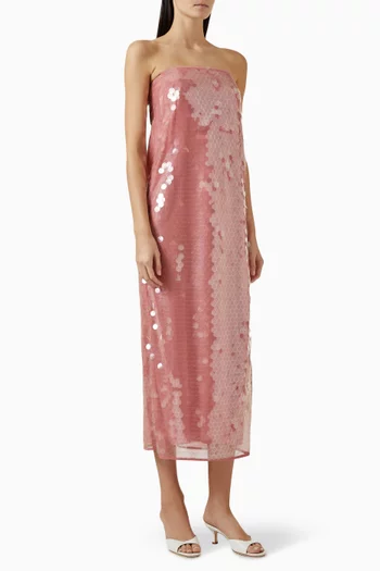 Casey Sequin-embellished Maxi Dress