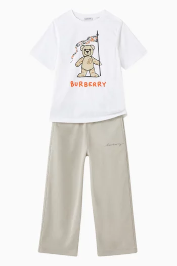 Bear Flag T-shirt in Cotton