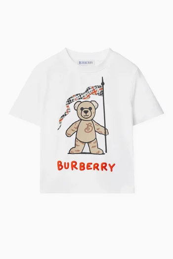 Bear Flag T-shirt in Cotton