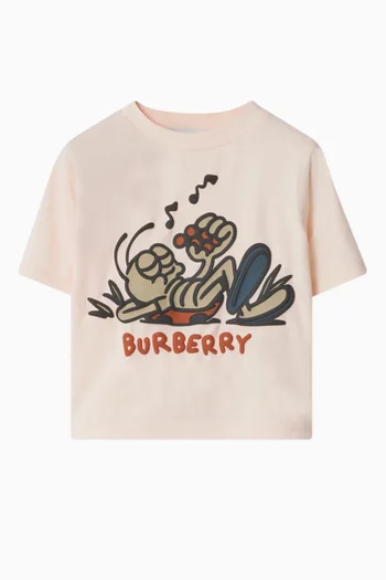 Ladybird Logo T-shirt in Cotton