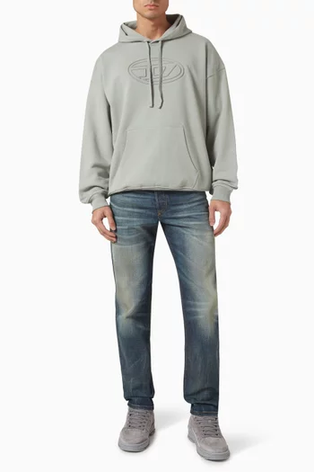 S-ummer Big Oval Hoodie in Cotton