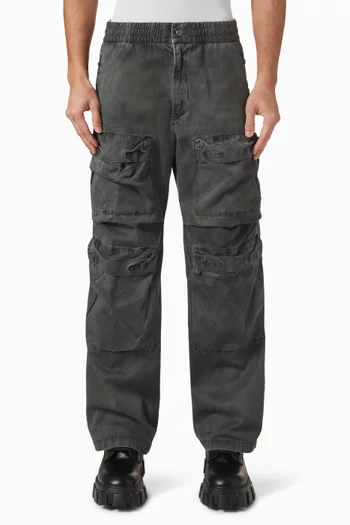P-danzel Cargo Pants in Cotton-denim