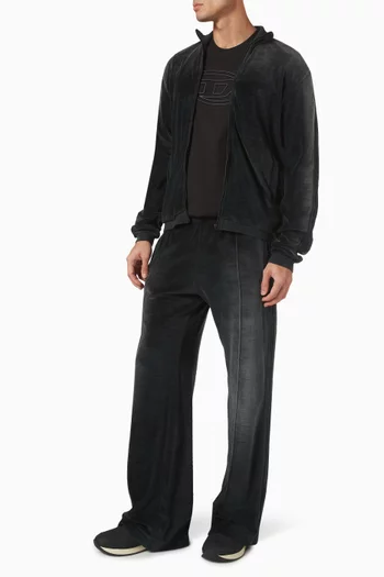 P-ozamp Band Track Pants in Velvet