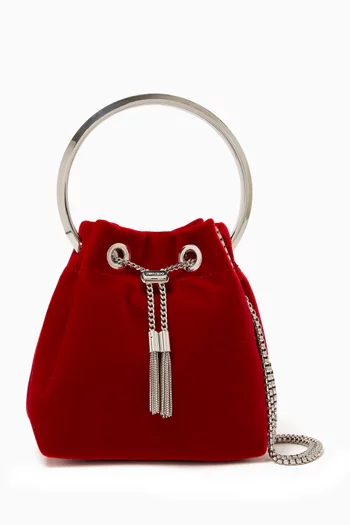 Bon Bon Top-handle Bag in Velvet