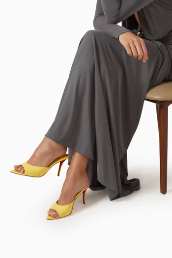 Miss Z 80 Mule Sandals in Patent Leather