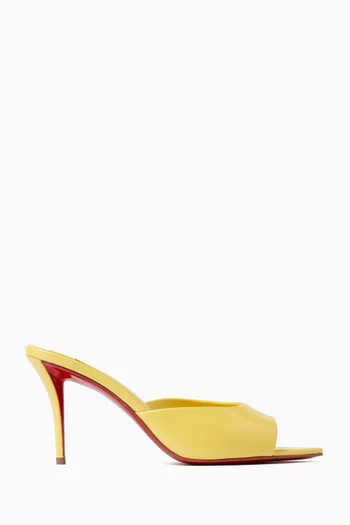 Miss Z 80 Mule Sandals in Patent Leather
