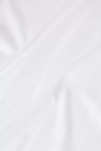تي شيرت بقصة فضفاضة مزيج قطن