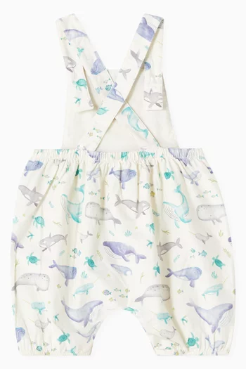 Whale Overalls in Organic Cotton