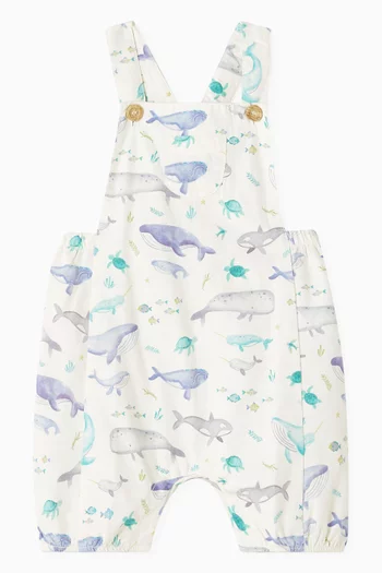 Whale Overalls in Organic Cotton