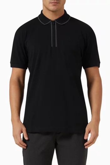 Philix Tape Polo Shirt in Stetch Cotton