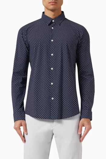 Roan Kent Geomteric-print Shirt